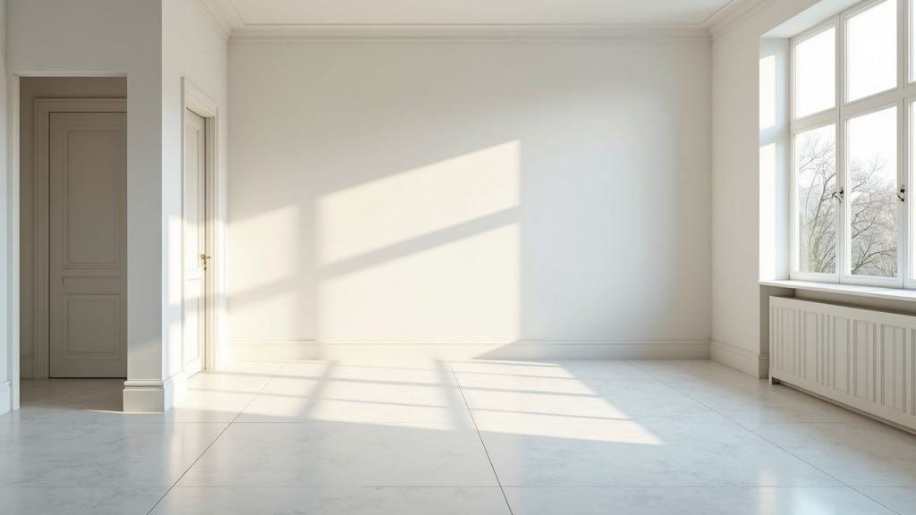 Post-construction cleaning team removing dust and debris after renovation